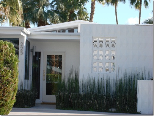 Palm Springs Modern Architecture and the Use of Screen Block