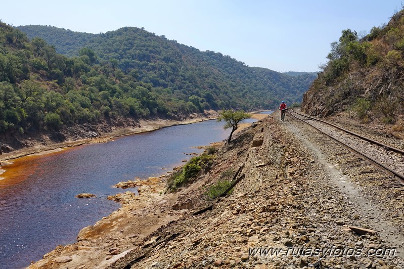 MTB Río Tinto: Estación de Gadea - Estación de Berrocal