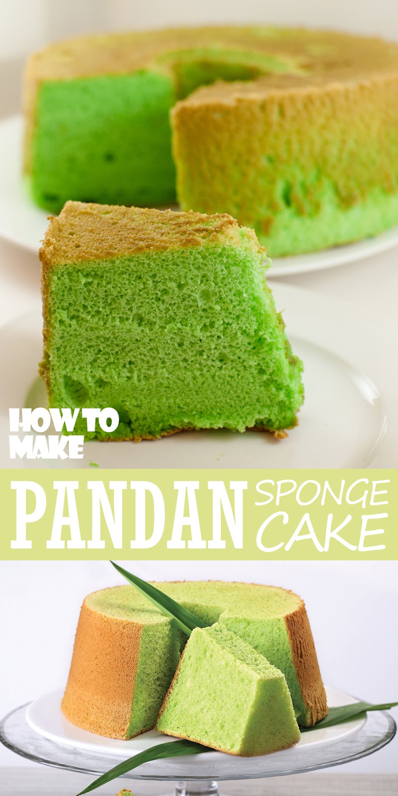 PANDAN SPONGE CAKE