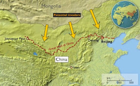 Peta Tembok Besar China