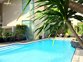 Roofdeck pool at City Garden Hotel Makati