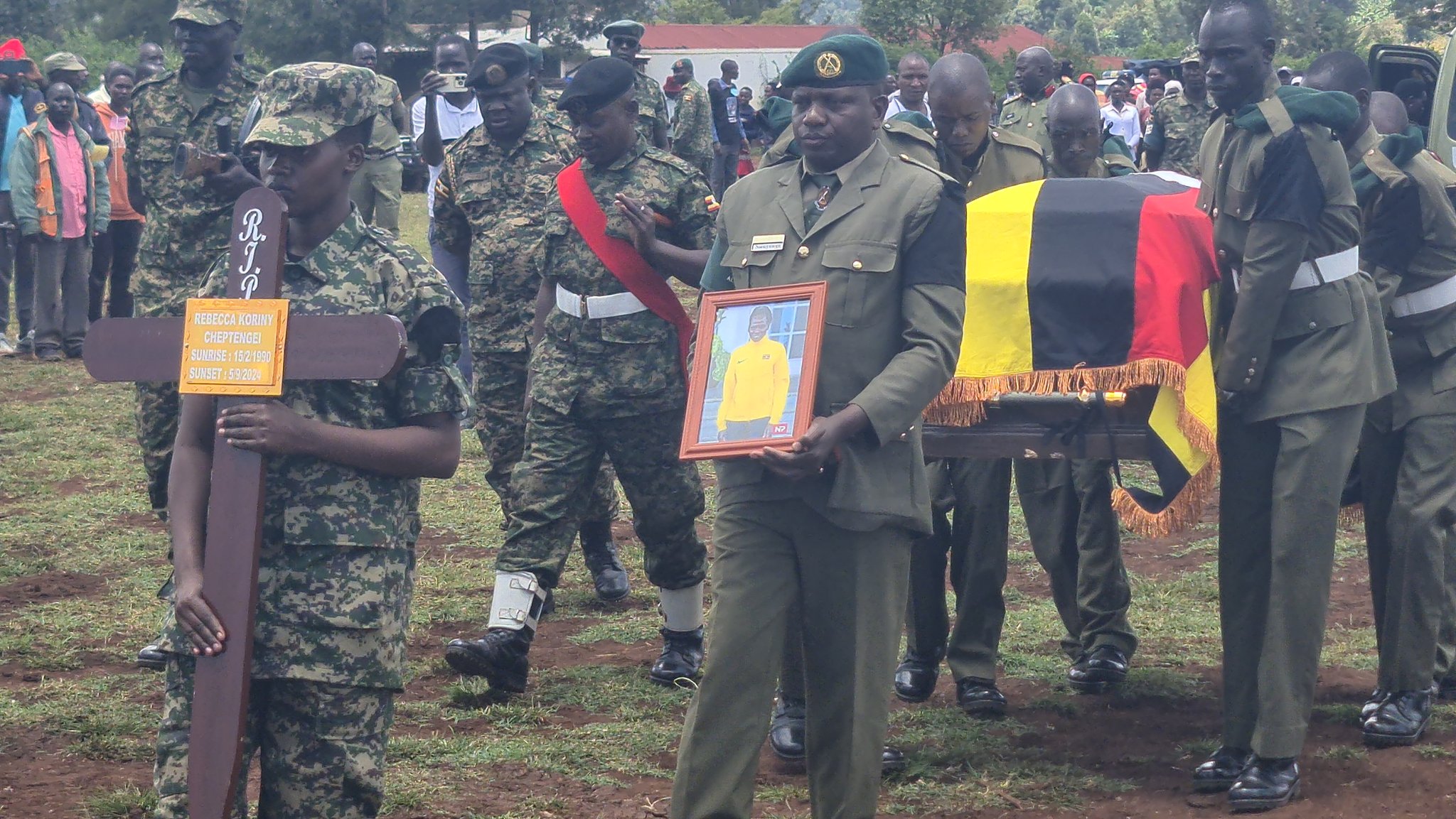Rebecca Cheptegei laid to rest