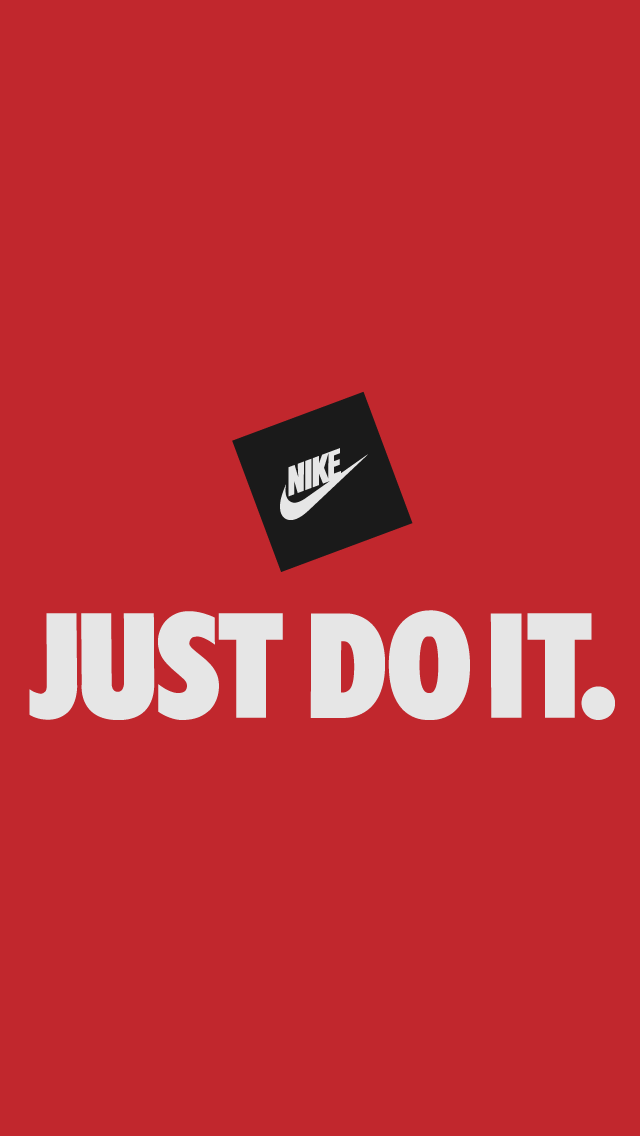 Nike Just Do It Red Iphone 5 Wallpaper Pocket Walls Hd