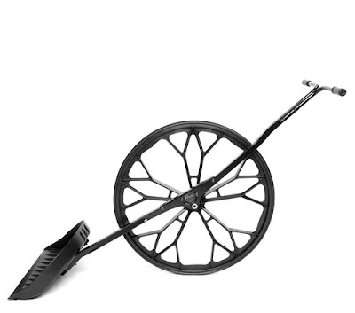 Snow Wolf - Snow Shovel With A Jumbo Wheel, Faster And Better Than A Normal Shovel