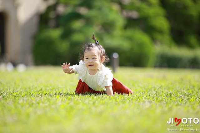 １歳のお誕生日のロケーション撮影