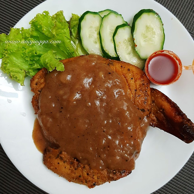 set ayam black pepper KelSiam