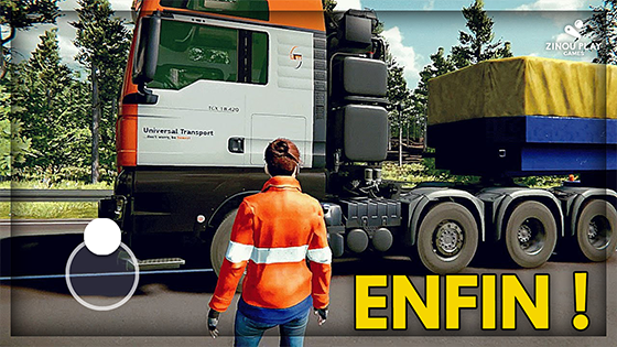 Enfin! Le meilleur simulateur de camion sur mobile : Truck Simulator World