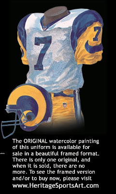 St. Louis Rams 1999 uniform