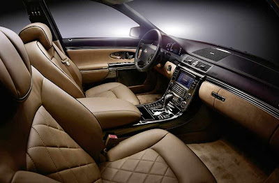 Maybach car 57 zeppelin interior