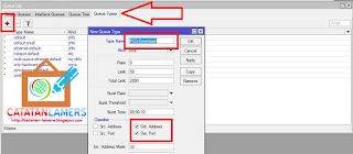 Skenario 1 - QOS Management Bandwidth Pada Mikrotik untuk RT/RW Net