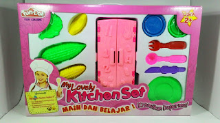 Mainan Anak Perempuan 6 tahun, fun doh kitchen set, mainan anak perempuan 2 tahun, mainan anak perempuan 3 tahun, mainan anak-anak masak-masakan, mainan anak perempuan masak masakan,