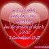 God's love is unconditional, unlimited and complete