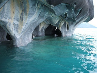 The Marble Caves of Rio Tranquilo