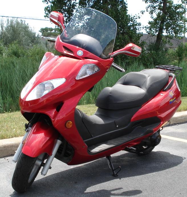 Scooters Motorcycles Review Top 250cc Scooter On The Road 