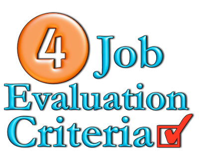 job evaluation criteria