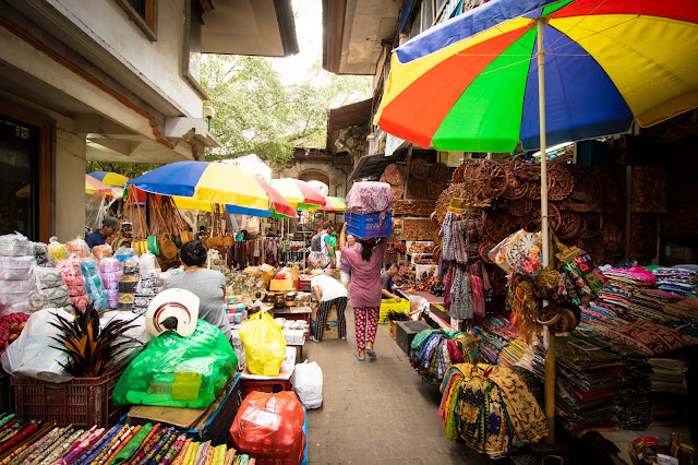 Mercato di Ubud-Bali