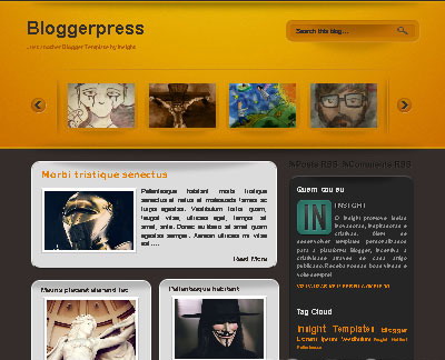 Bloggerpress template