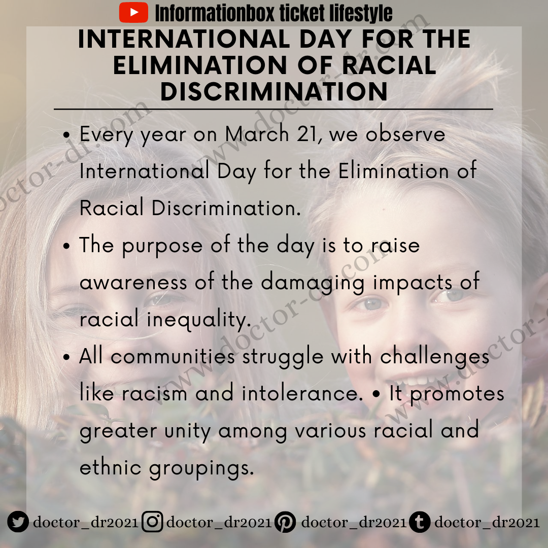 10 Lines Essay on International Day for the Elimination of Racial Discrimination