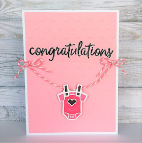 baby girl card