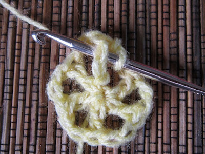 crochet, techniques, post, slip stitch