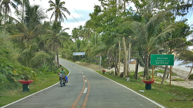entrance to Arteche Eastern Samar
