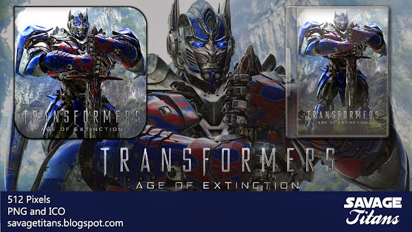 Transformers: Age of Extinction (2014) Movie Folder Icon