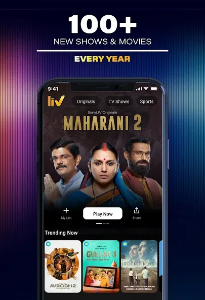 Sony LIV Mod Apk premium unlocked