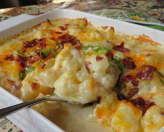 "All Dressed" Cauliflower Cheese