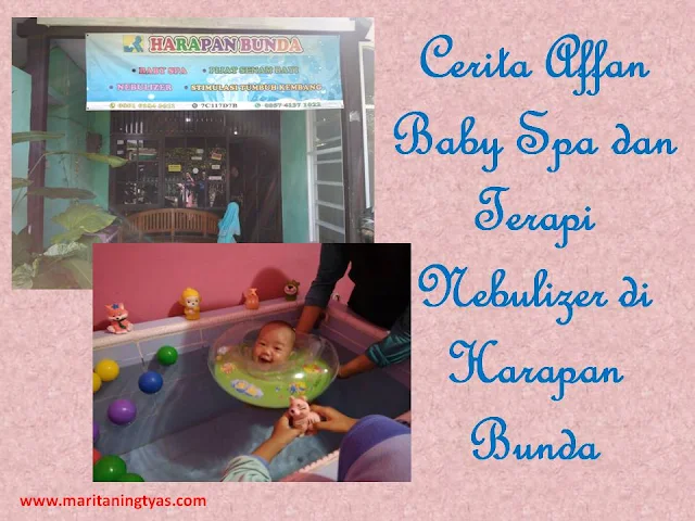 Cerita Affan Baby Spa dan Terapi Nebulizer di Harapan Bunda Semarang