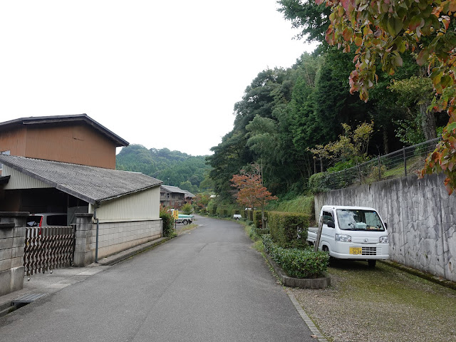 上淀廃寺跡の遊歩道