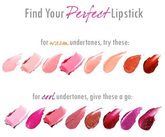 Lipstick colors for cool skin tones