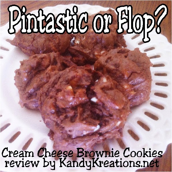 Pintastic or Flop? Cream Cheese Brownie Cookie Review 