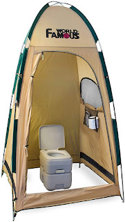 World Famous Porta-Privy Privacy Bathroom Tent Shelter