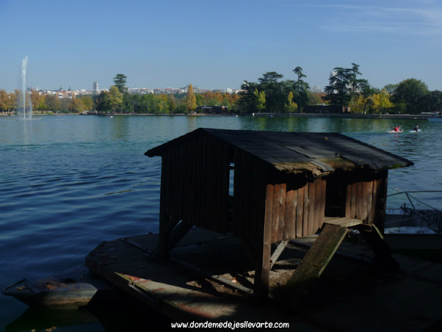 Lago de la Casa de Campo de Madrid