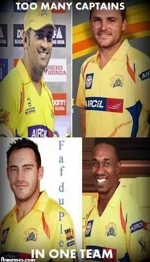 Too Many Captains in one Team | IPL memes