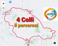 Podismo. Il percorso della 4Colli Monferrato. Studiatevi la traccia!