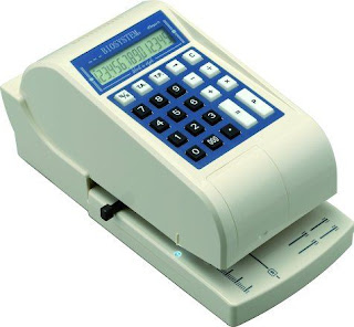 CHEQUE WRITER (Heavy Duty) ICheque 6 - RM, US$ & Number