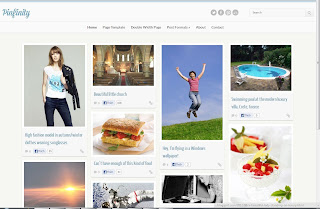 Pinfinity Blogger Template