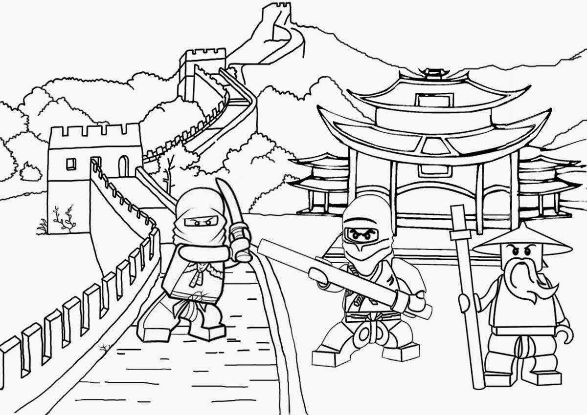 Lego Coloring Pages 3