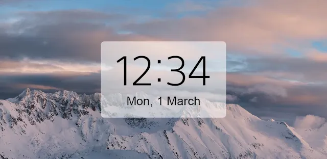 تنزيل Digital Clock and Weather Widget  ساعة رقمية ودجت الطقس للاندرويد