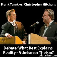 photo of Turek vs Hitchens debate linked to Turek's book