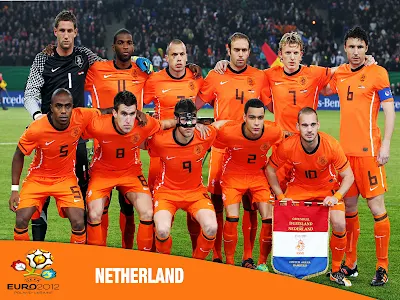 Netherland National Football Team Euro 2012 Cup HD Desktop Wallpaper