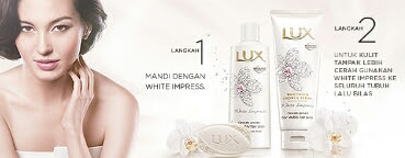  White Impress Whitening Body Wash dan Whitening Shower Serum merupakan rangkaian produk s Harga White Impress Body Wash dan Whitening Shower Serum Terbaru 2015