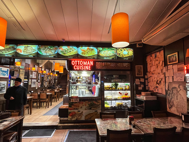 inside Istanbul's legendary Pudding Shop (Lale Restaurant)