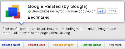 Related za Chrome