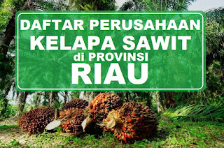 daftar pabrik kelapa sawit di Riau