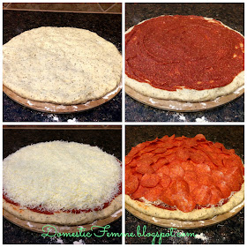 Extra Cheesy Pepperoni Pizza #Recipes #Dinner #Dinners #Idea #Ideas #Meal #Meals #Food #Pizzas #Dough #Recipe #Crust #Crusts #Scratch #Home #Made #Homemade #Cheese #Sauce #Sauces