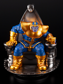 Thanos on Space Throne Fine Art Statue by Kotobukiya x Marvel Comics