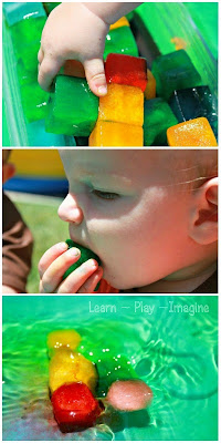 Simple summer sensory play for babies and toddlers - children of all ages will love this too!
