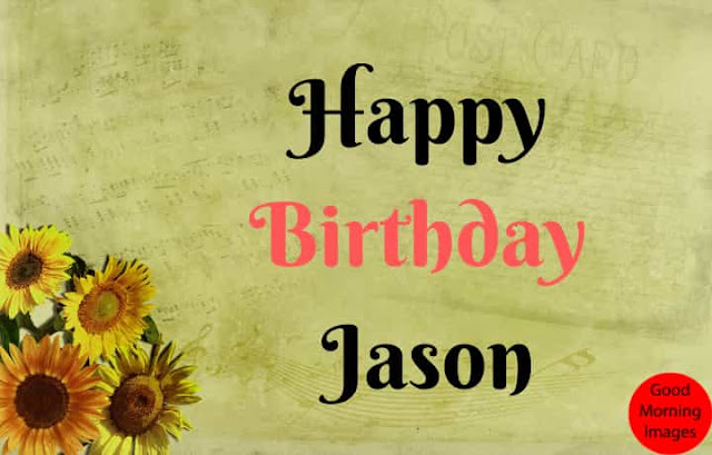 Happy Birthday images with name jason